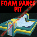 inflatable foam dance pit